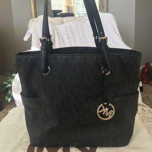 Michael Kors logo tote